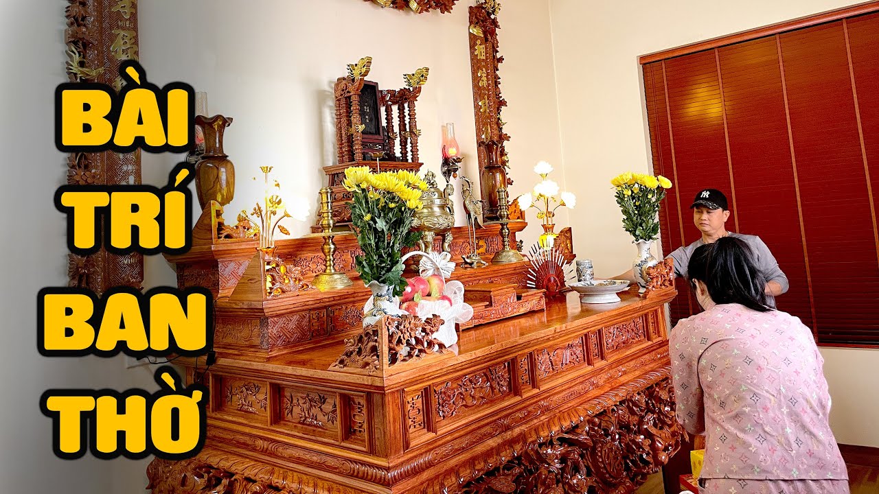 Cách bài trí bàn thờ gia tiên