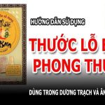 cách sử dụng thước lỗ ban